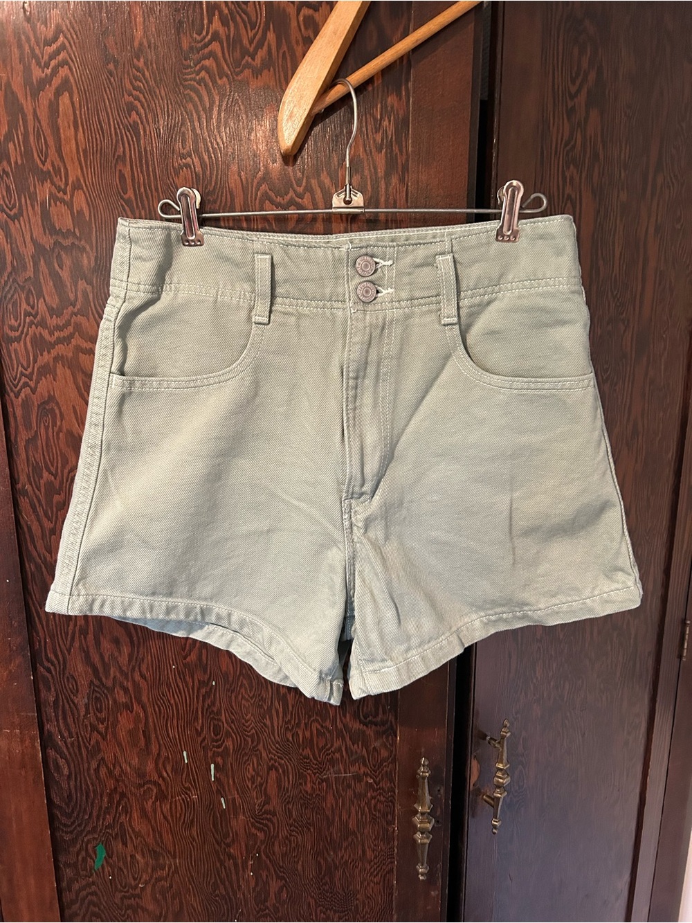 Levi's High-Waisted Mom Shorts
